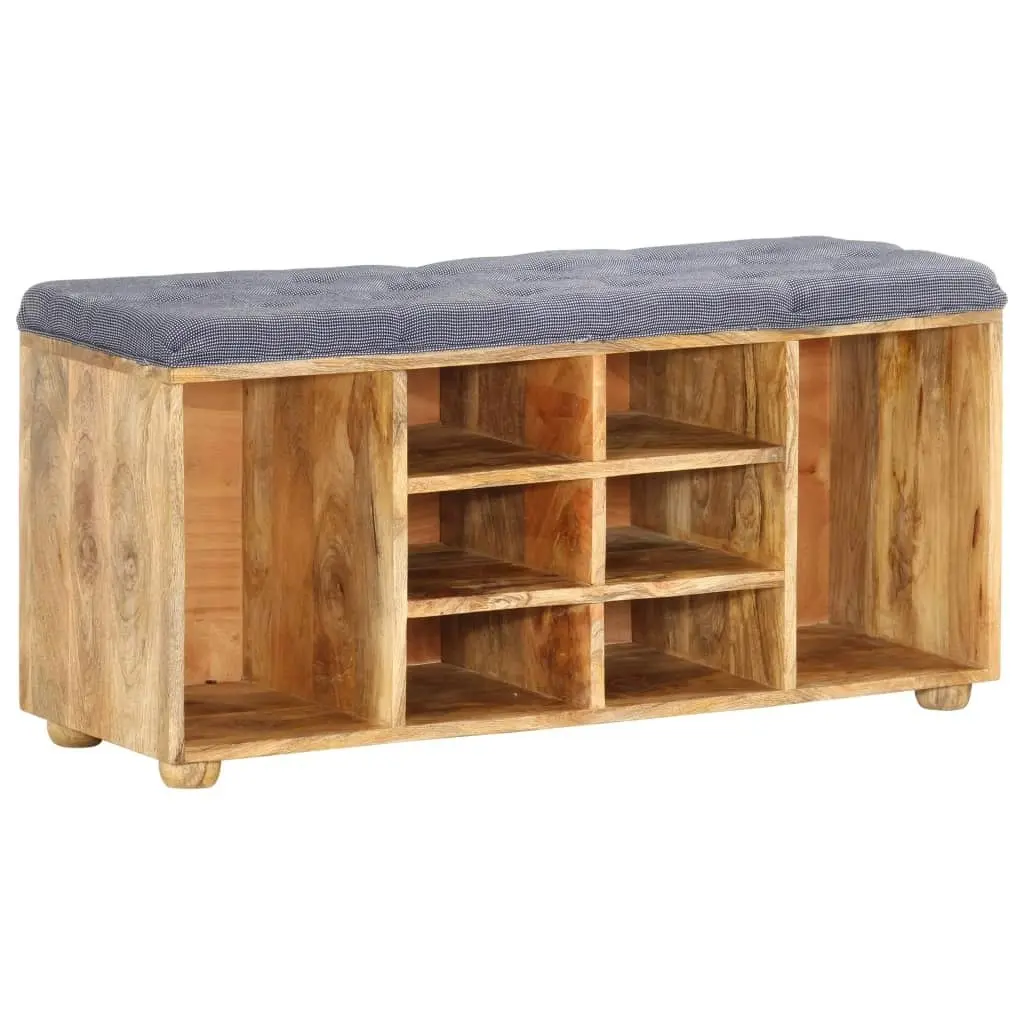 Hall Bench 100x35x47 cm Solid Mango Wood 285891