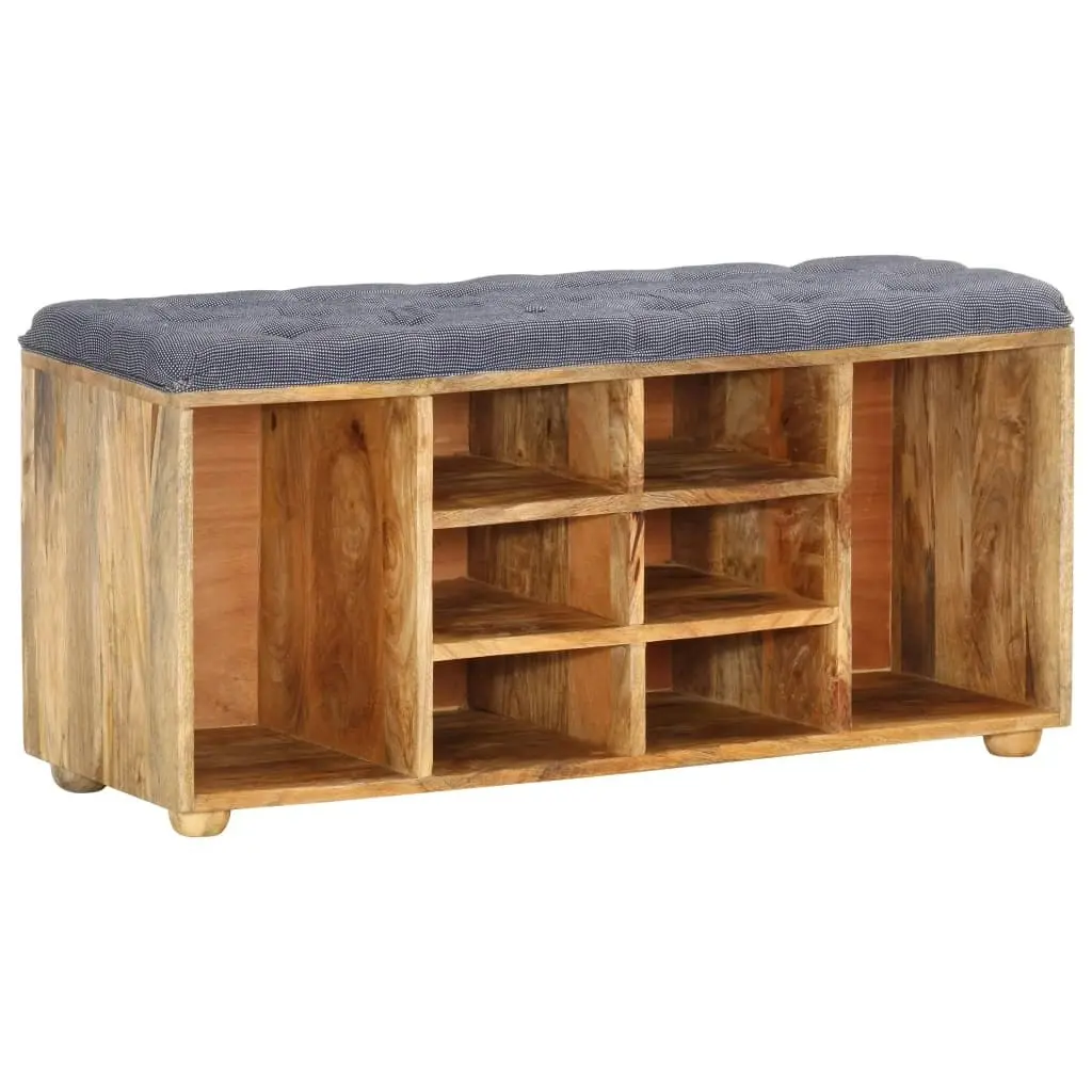 Hall Bench 100x35x47 cm Solid Mango Wood 285891