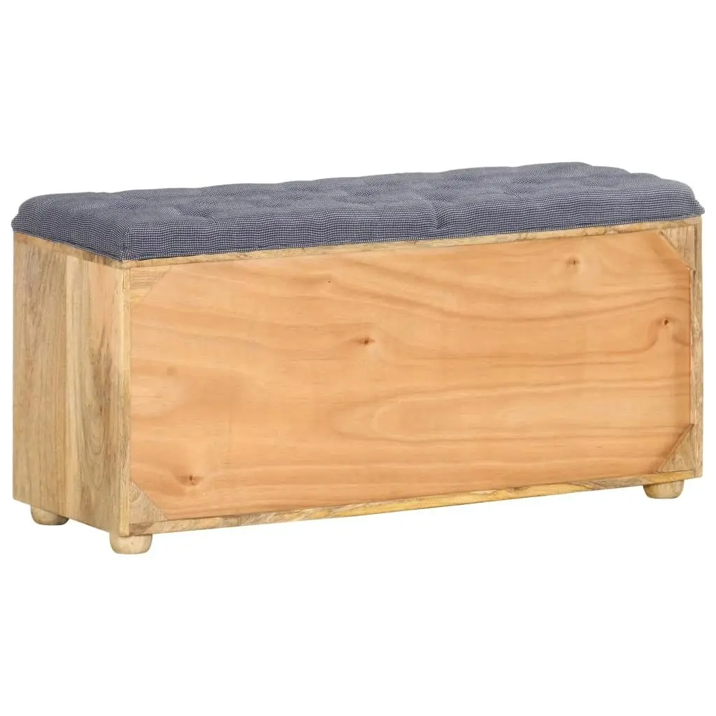 Hall Bench 100x35x47 cm Solid Mango Wood 285891