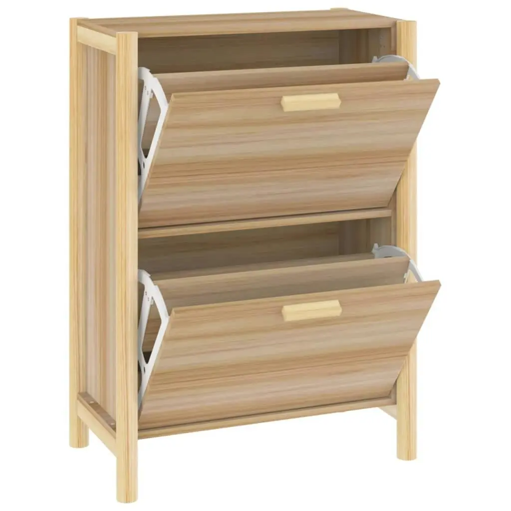 Shoe Cabinet 57.5x33x80 cm Engineered Wood 345686