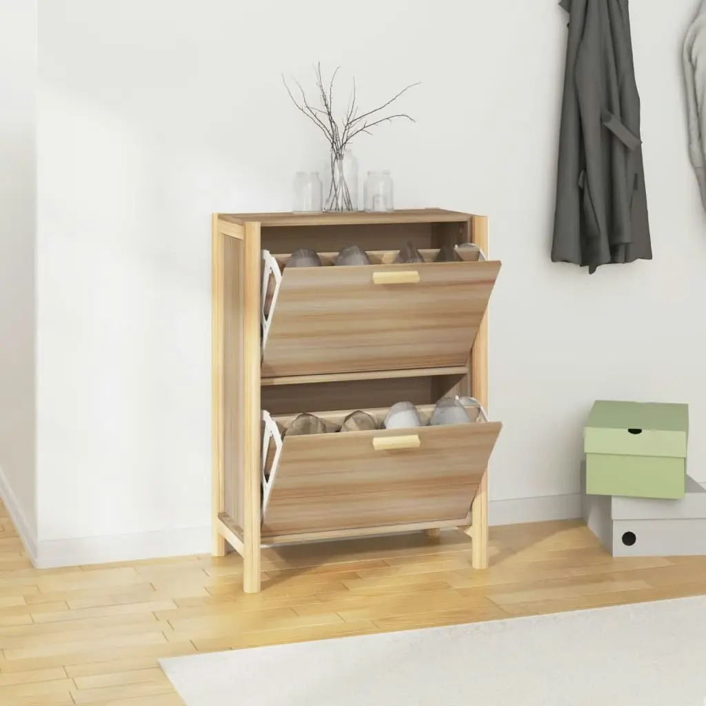 Shoe Cabinet 57.5x33x80 cm Engineered Wood 345686