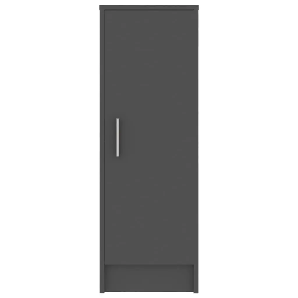 Shoe Cabinet Grey 32x35x92 cm Engineered Wood 808974