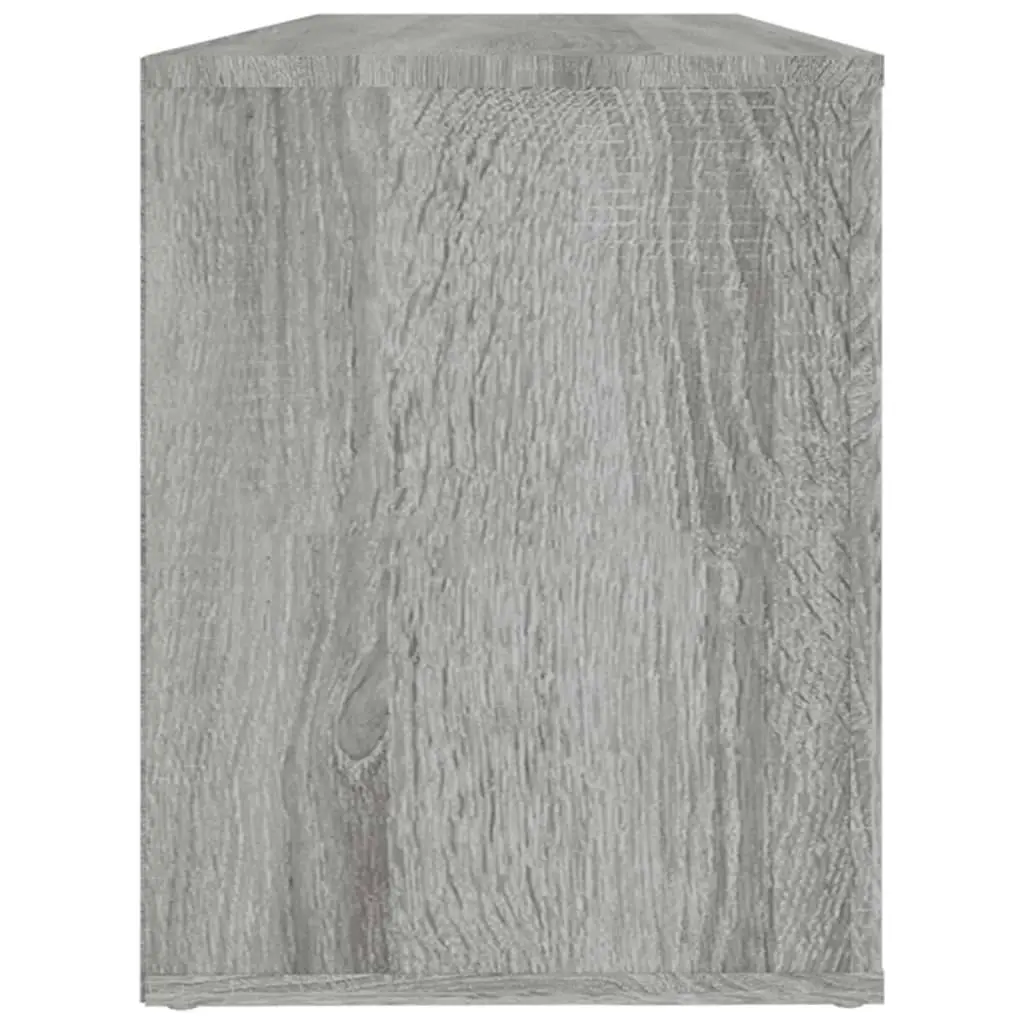 Shoe Cabinet Grey Sonoma 100x35x45 cm Engineered Wood 816926