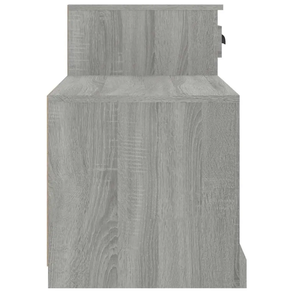 Shoe Cabinet Grey Sonoma 100x42x60 cm Engineered Wood 816422