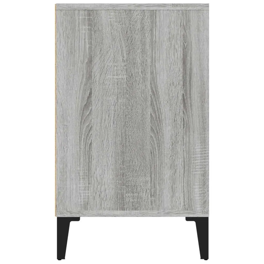 Shoe Cabinet Grey Sonoma 102x36x60 cm Engineered Wood 819738