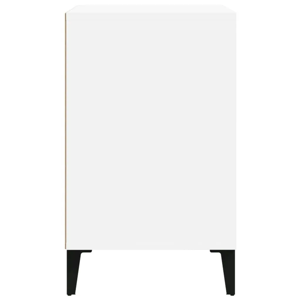 Shoe Cabinet High Gloss White 102x36x60 cm Engineered Wood 819734