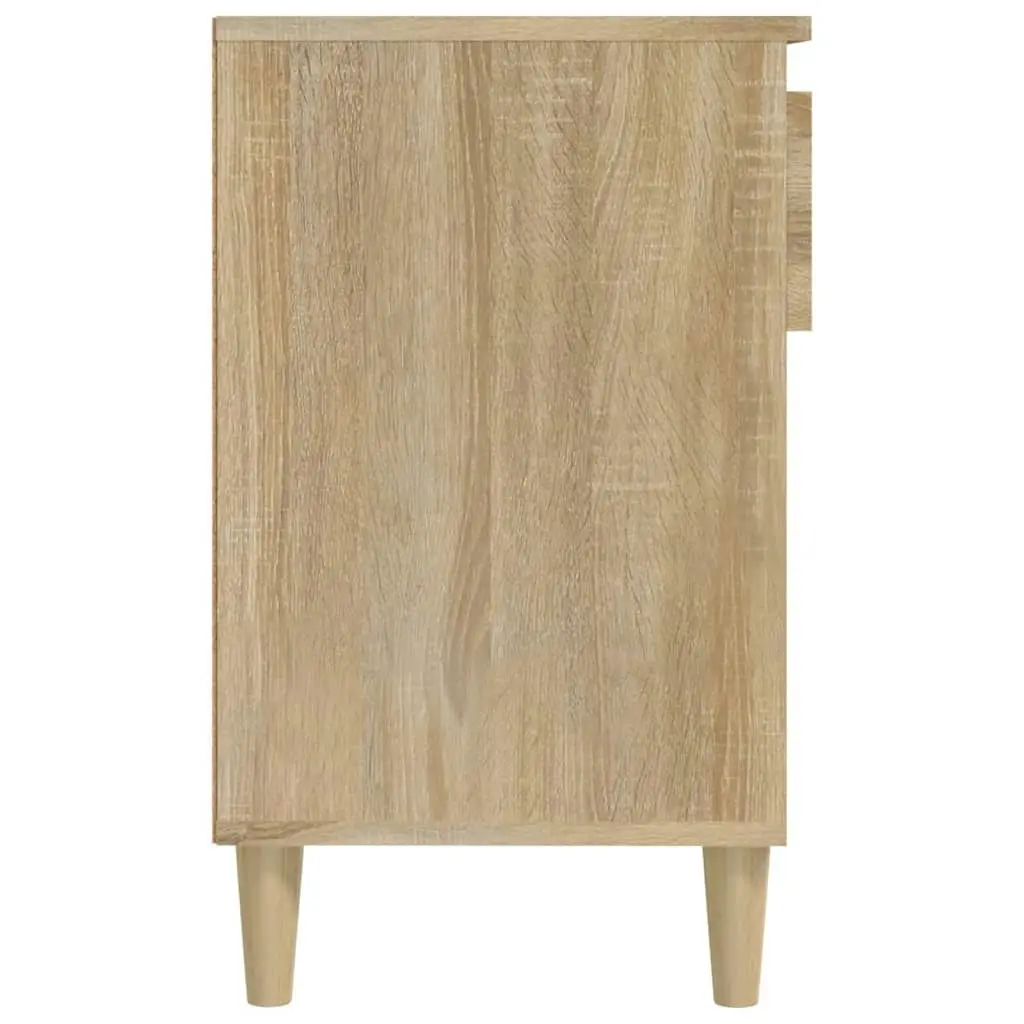 Shoe Cabinet Sonoma Oak 102x36x60 cm Engineered Wood 821207