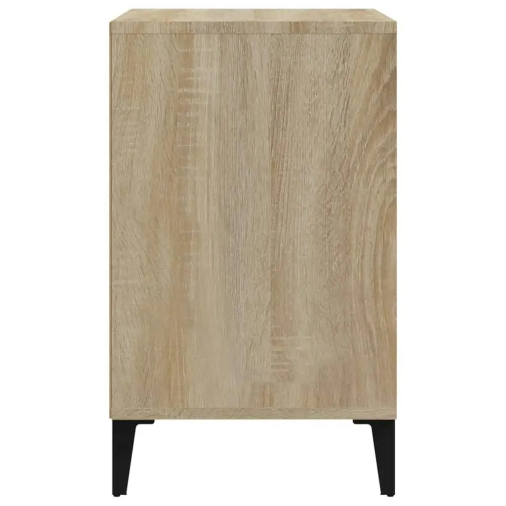 Shoe Cabinet Sonoma Oak 102x36x60 cm Engineered Wood 819735