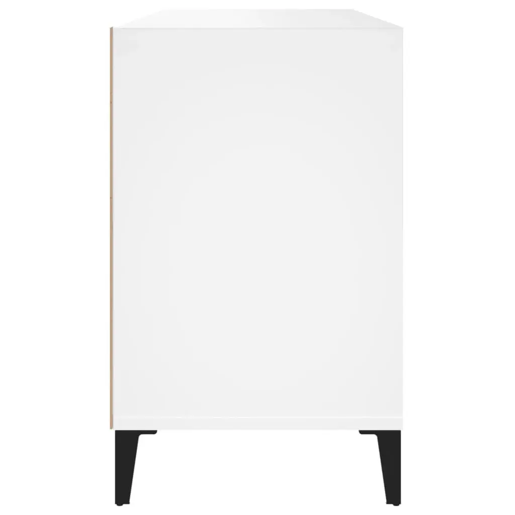 Shoe Cabinet White 102x36x60 cm Engineered Wood 819748