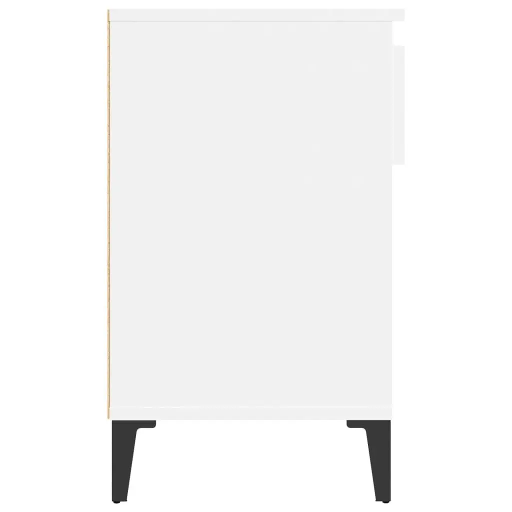 Shoe Cabinet White 102x36x60 cm Engineered Wood 821212