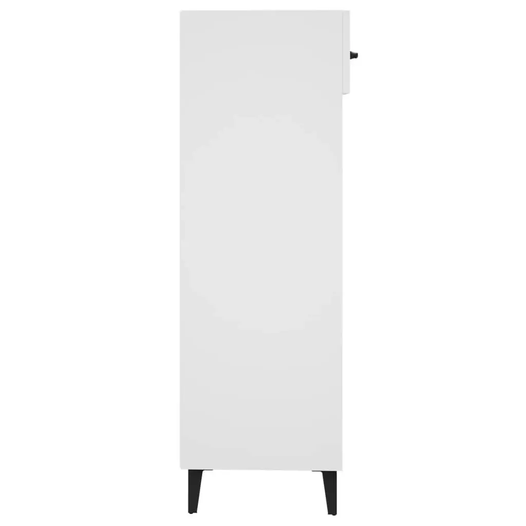 Shoe Cabinet White 30x35x105 cm Engineered Wood 812807