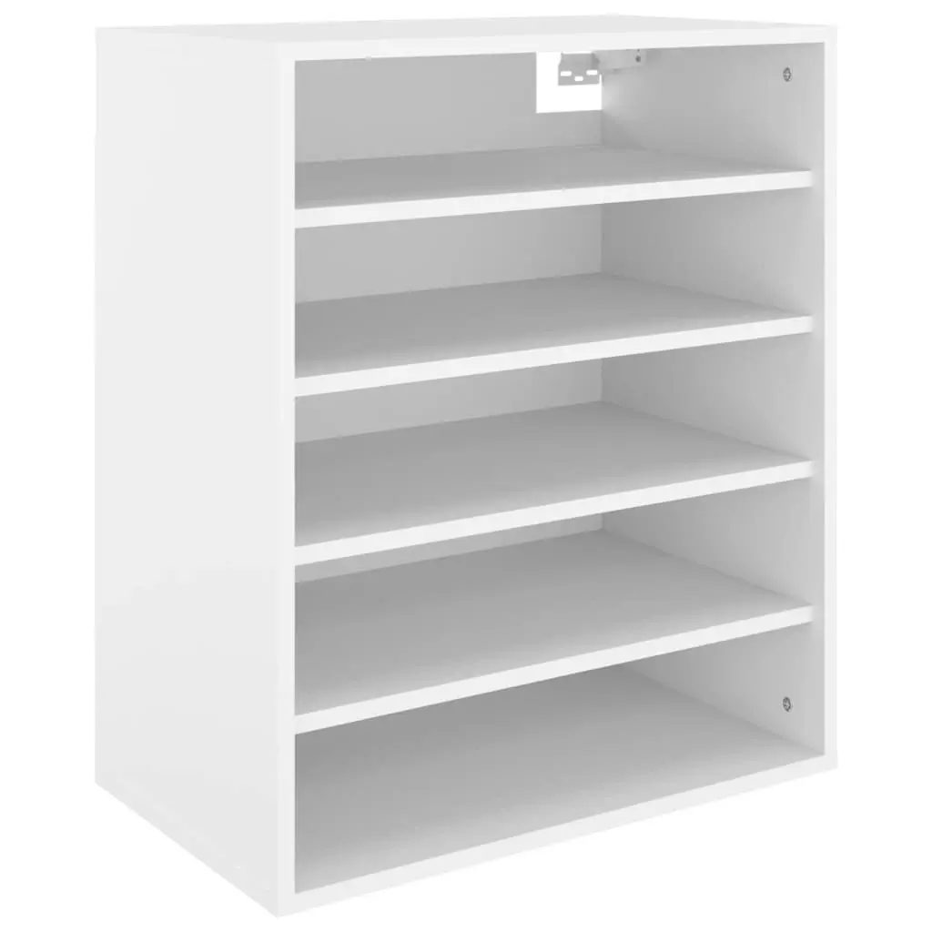 Shoe Cabinet White 60x35x70 cm Engineered Wood 808936