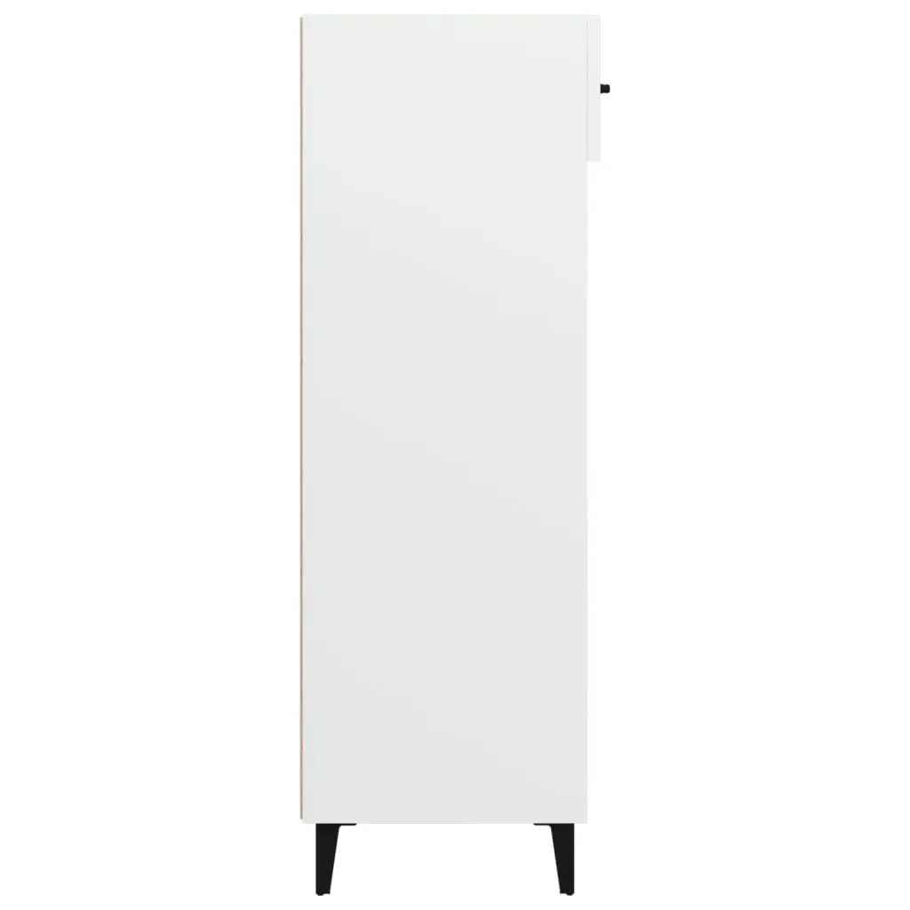 Shoe Cabinet White 60x35x105 cm Engineered Wood 812789