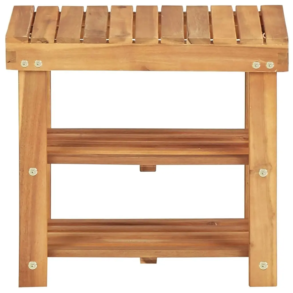 Shoe Rack 50x32x45 cm Solid Acacia Wood 45929