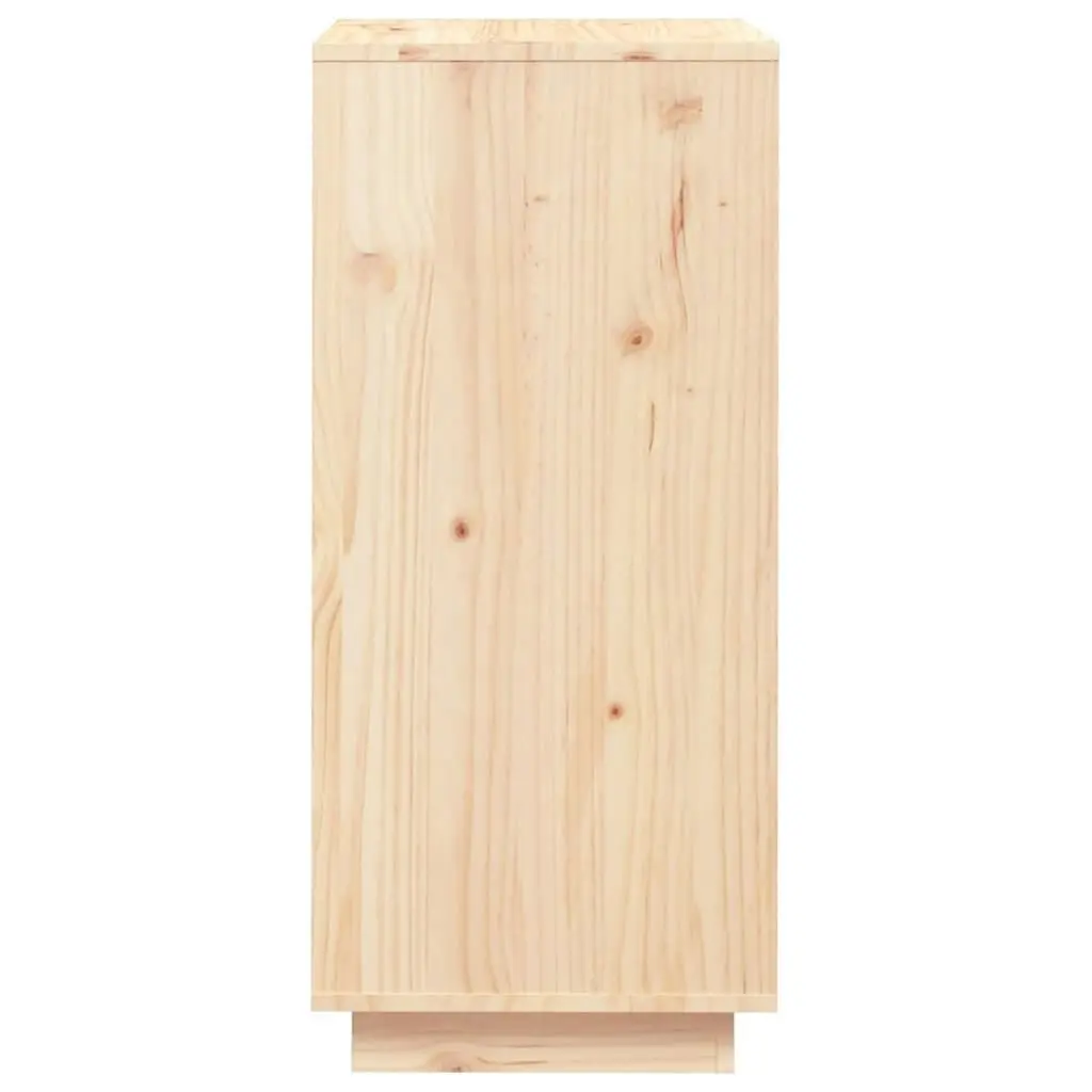 Shoe Cabinet 35x35x80 cm Solid Wood Pine 813535