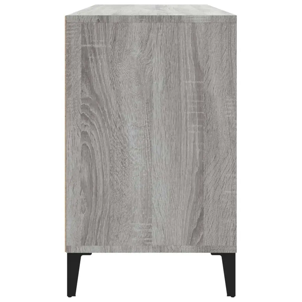 Shoe Cabinet Grey Sonoma 102x36x60 cm Engineered Wood 819754