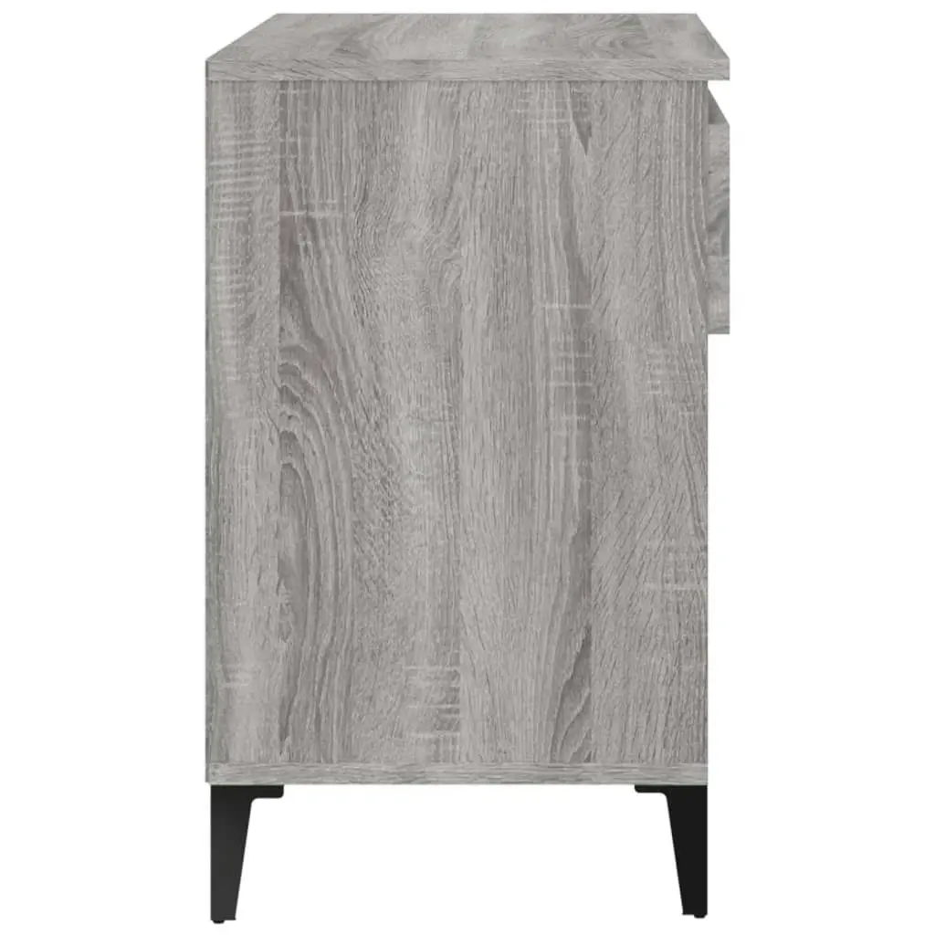 Shoe Cabinet Grey Sonoma 70x36x60 cm Engineered Wood 819770