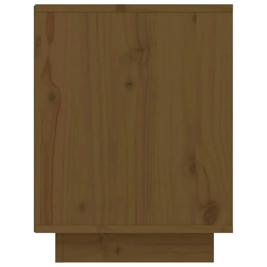 Shoe Cabinet Honey Brown 60x34x45 cm Solid Wood Pine 813548