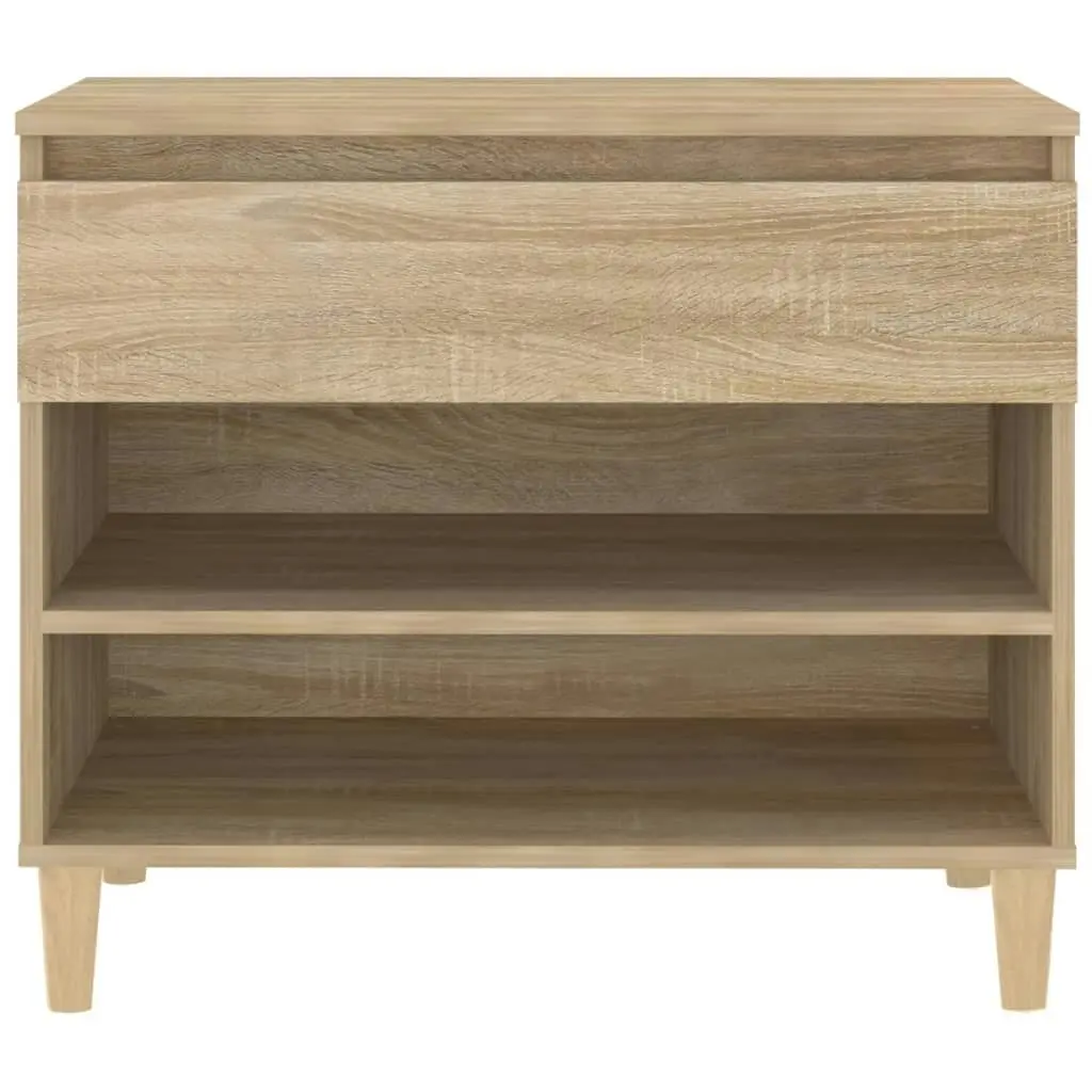 Shoe Cabinet Sonoma Oak 70x36x60 cm Engineered Wood 819759