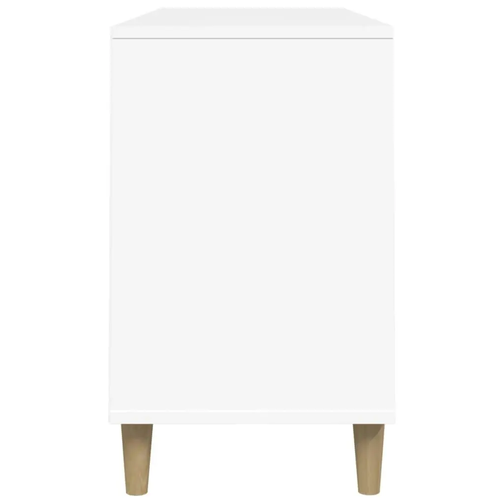 Shoe Cabinet White 102x36x60 cm Engineered Wood 819740