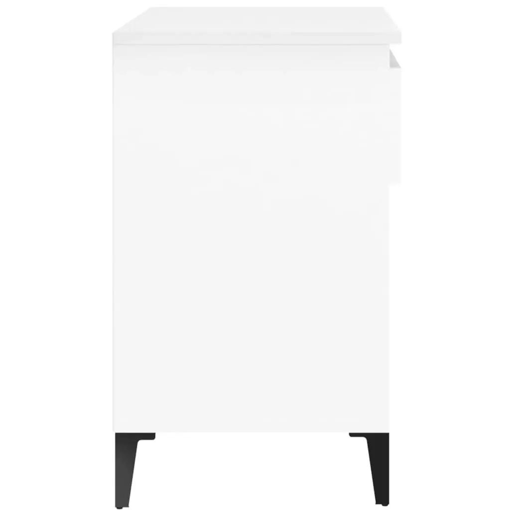 Shoe Cabinet White 70x36x60 cm Engineered Wood 819764