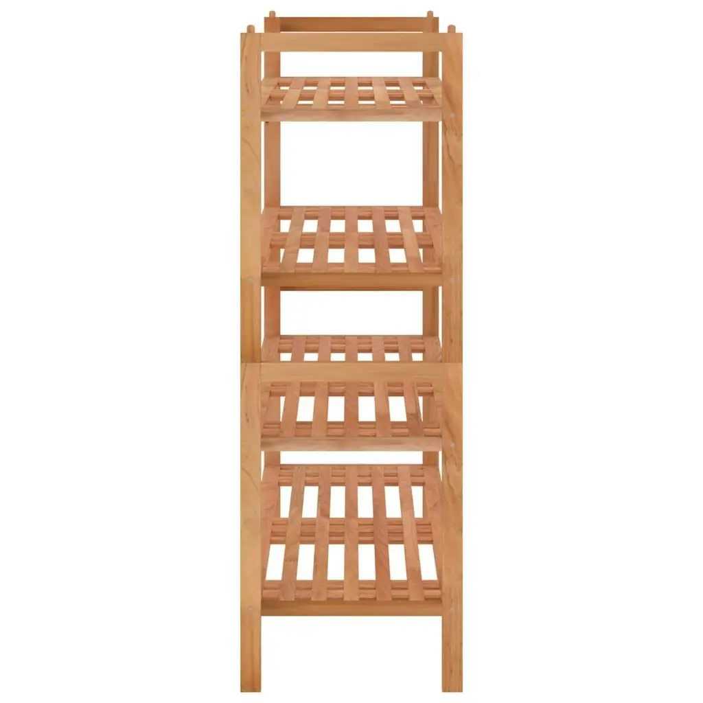 Shoe Racks 2 pcs 69x27x41 cm Solid Wood Walnut 350362