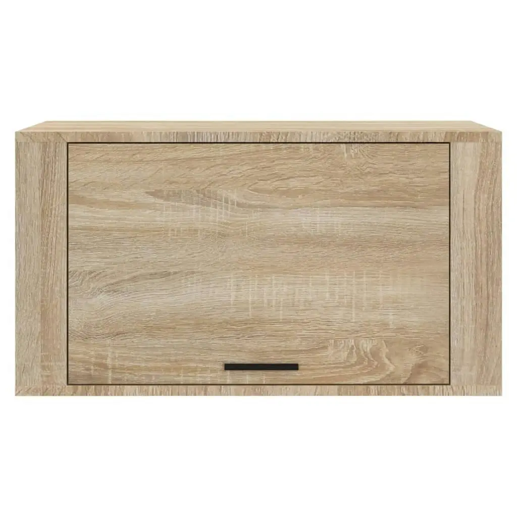 Wall-mounted Shoe Cabinet Sonoma Oak 70x35x38 cm Engineered Wood 821015