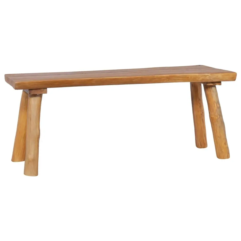 Garden Bench 120 cm Solid Teak Wood 288817