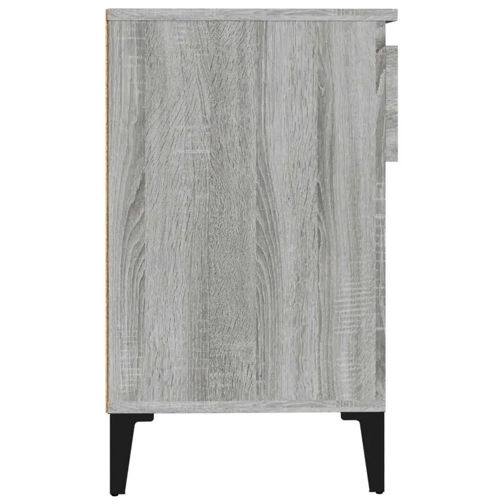 Shoe Cabinet Grey Sonoma 102x36x60 cm Engineered Wood 821218