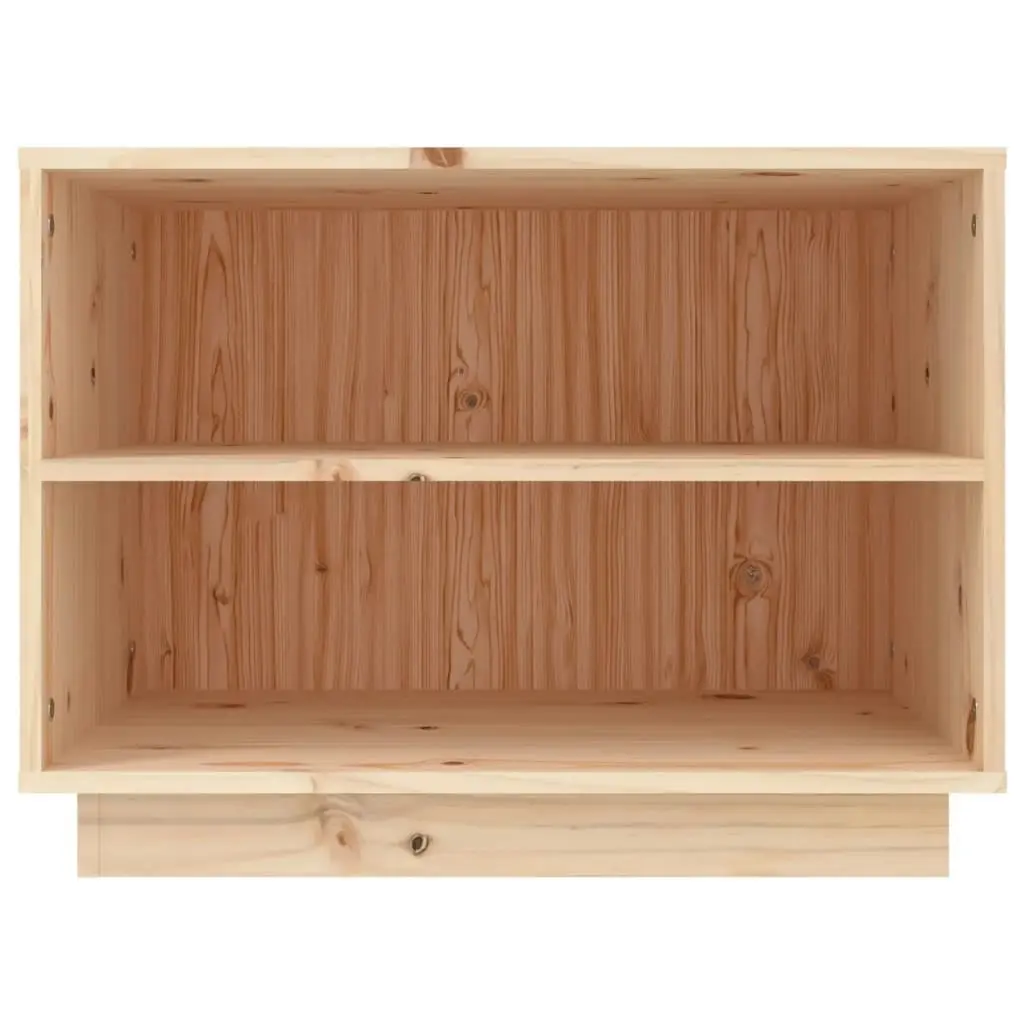 Shoe Cabinet 60x34x45 cm Solid Wood Pine 813545