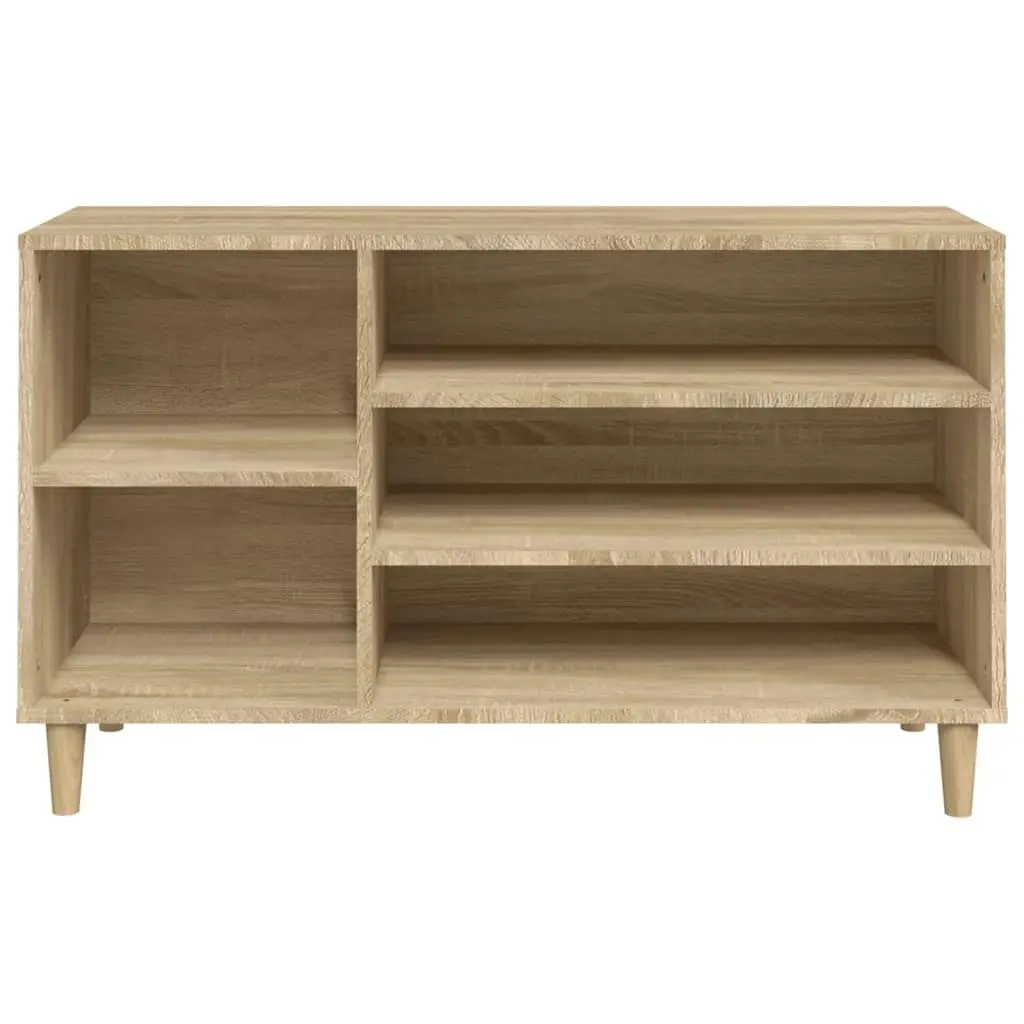 Shoe Cabinet Sonoma Oak 102x36x60 cm Engineered Wood 819743