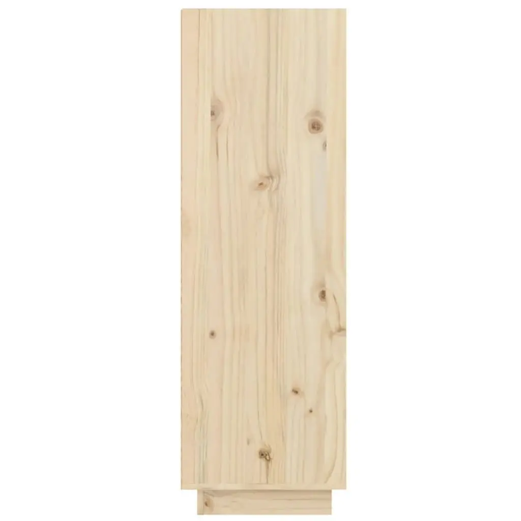 Shoe Cabinet 60x34x105 cm Solid Wood Pine 813550