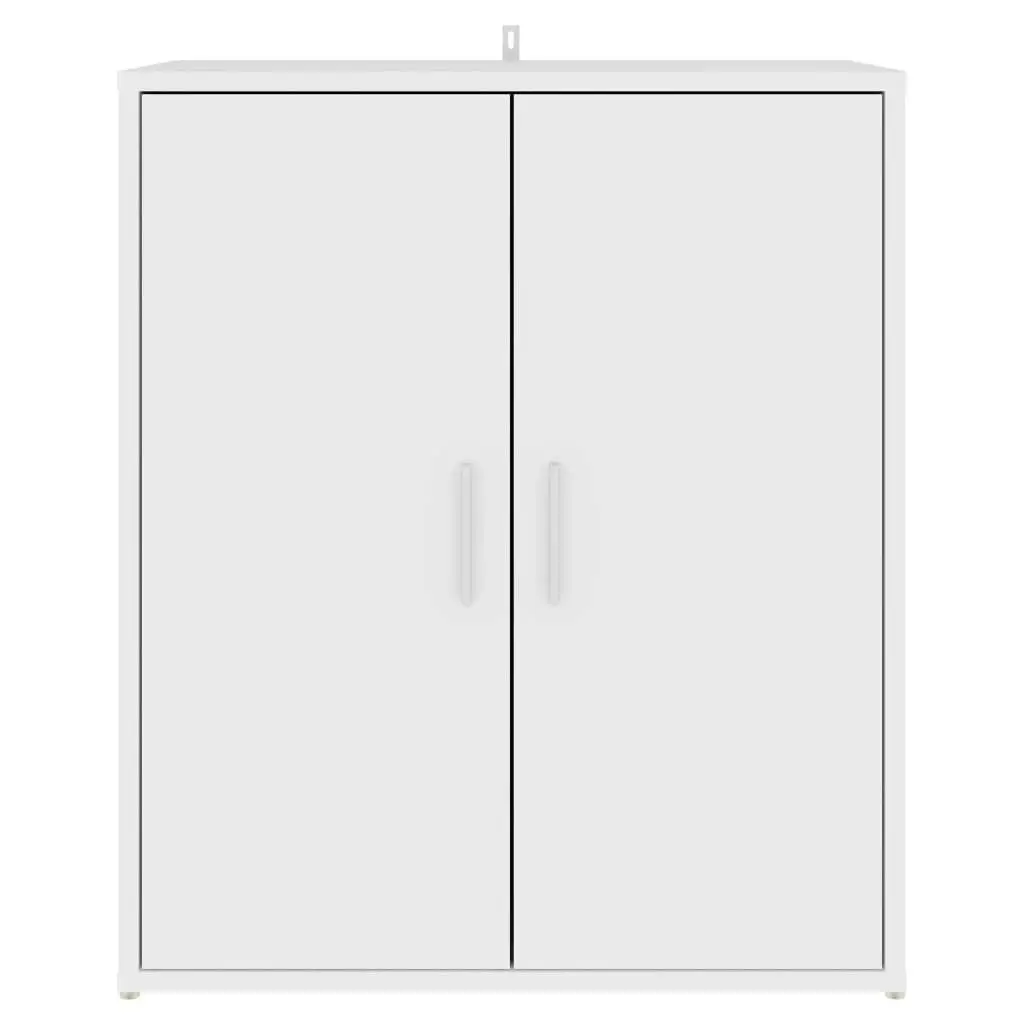 Shoe Cabinet White 60x35x70 cm Engineered Wood 808918