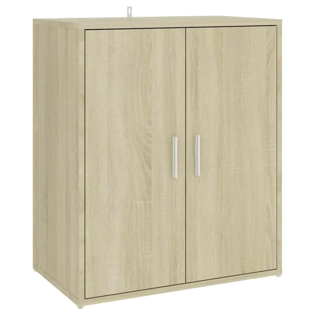 Shoe Cabinet Sonoma Oak 60x35x70 cm Engineered Wood 808921