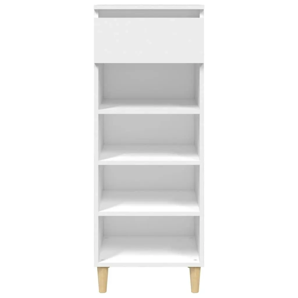 Shoe Cabinet White 40x36x105 cm Engineered Wood 819772