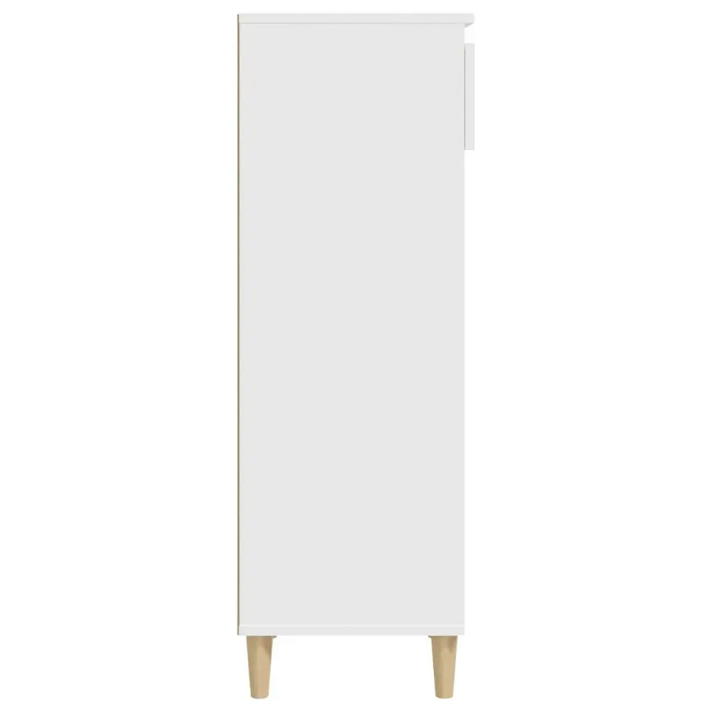 Shoe Cabinet White 40x36x105 cm Engineered Wood 819772