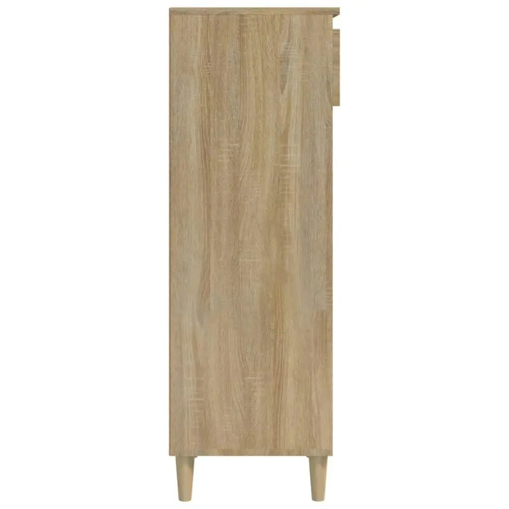 Shoe Cabinet Sonoma Oak 40x36x105 cm Engineered Wood 819775