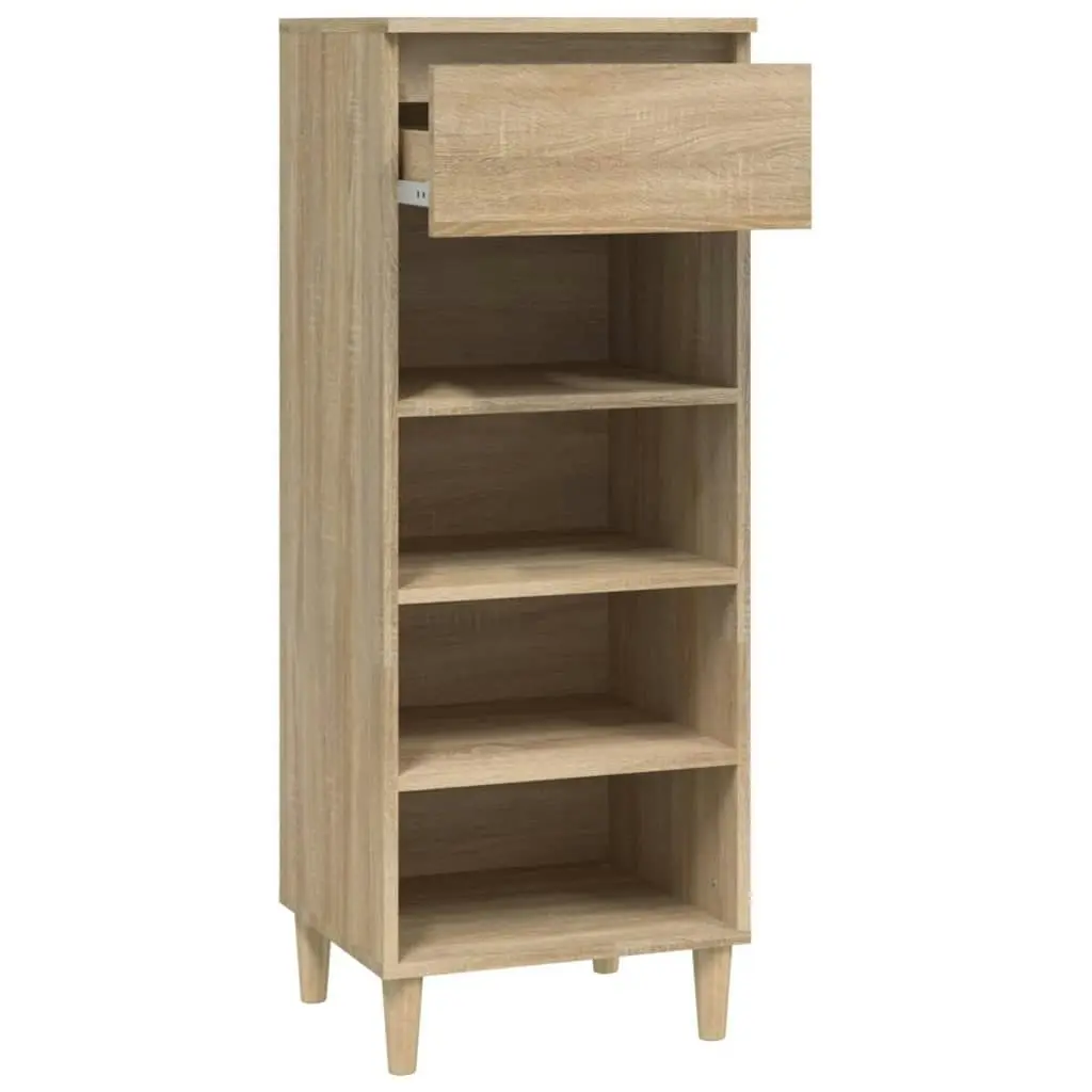 Shoe Cabinet Sonoma Oak 40x36x105 cm Engineered Wood 819775