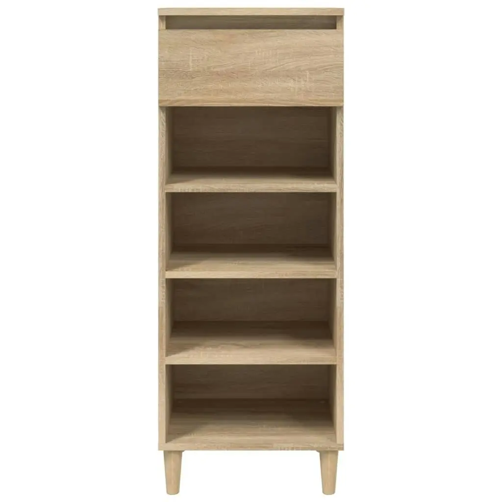 Shoe Cabinet Sonoma Oak 40x36x105 cm Engineered Wood 819775