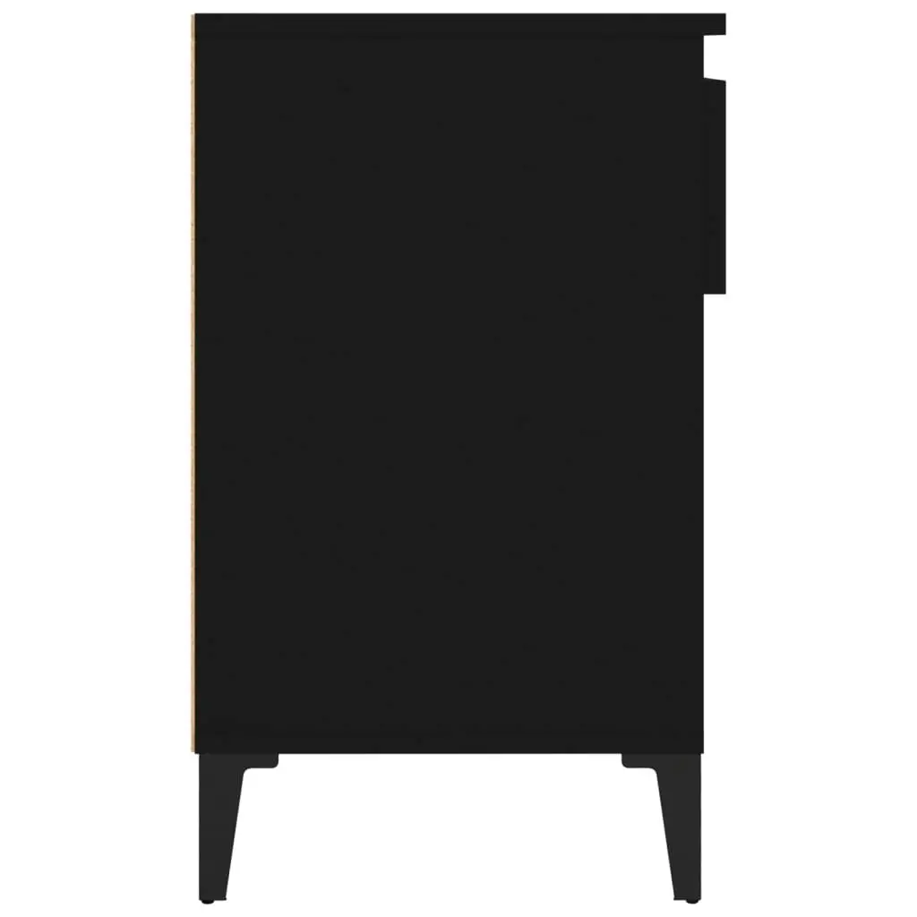 Shoe Cabinet Black 102x36x60 cm Engineered Wood 821213