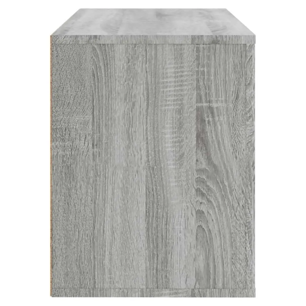 Shoe Cabinet Grey Sonoma 80x35x45 cm Engineered Wood 816758