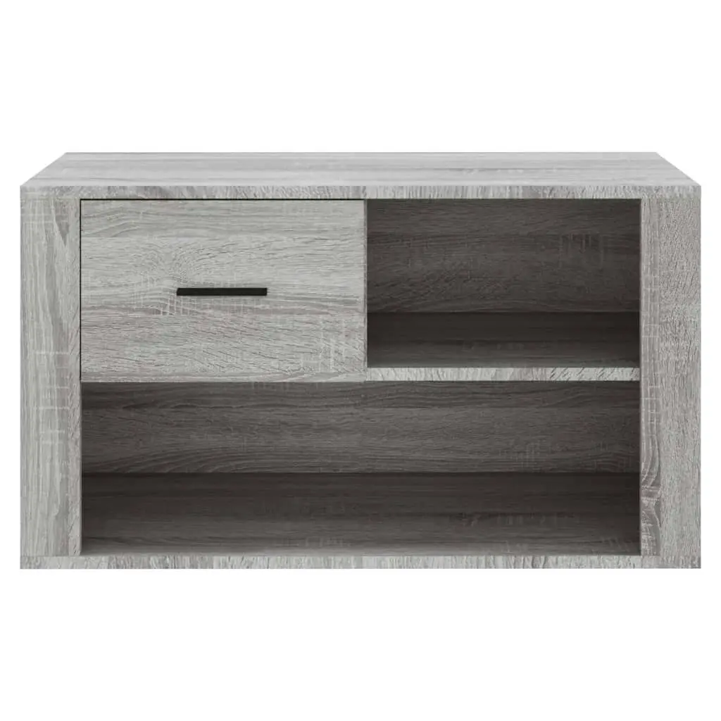 Shoe Cabinet Grey Sonoma 80x35x45 cm Engineered Wood 816758