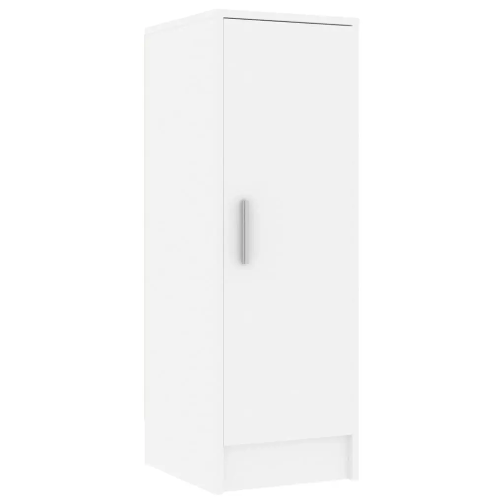 Shoe Cabinet White 32x35x92 cm Engineered Wood 808972