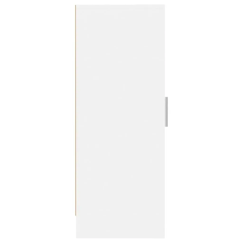 Shoe Cabinet White 32x35x92 cm Engineered Wood 808972