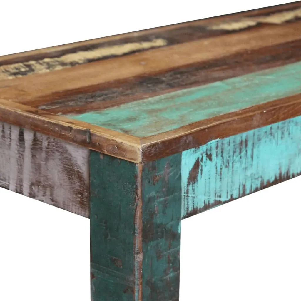 Bench Solid Reclaimed Wood 110x35x45 cm 243454