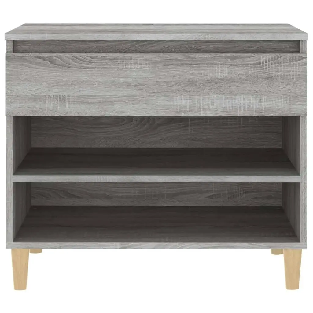 Shoe Cabinet Grey Sonoma 70x36x60 cm Engineered Wood 819762