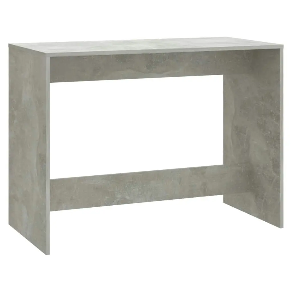 3 Piece Dining Set Concrete Grey Engineered Wood 809480