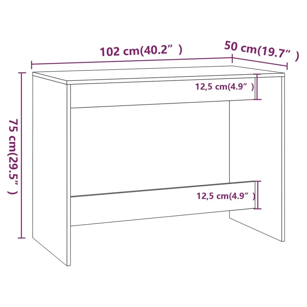 3 Piece Dining Set White Engineered Wood 809476