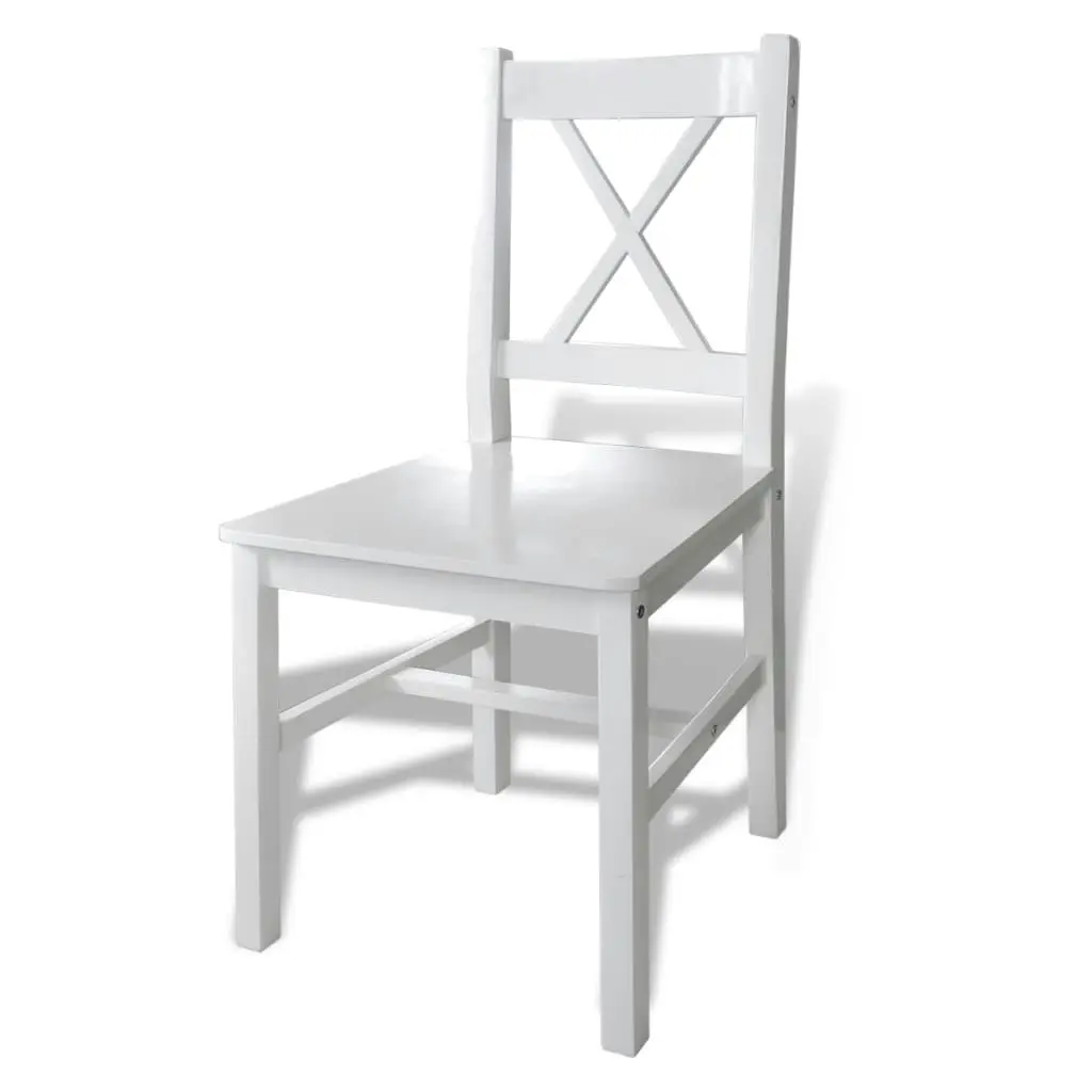 5 Piece Dining Set White 240883