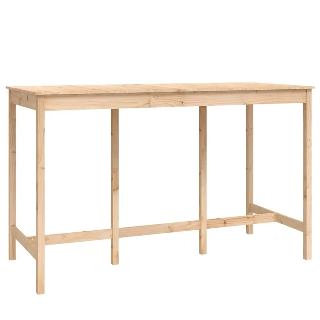 9 Piece Bar Set Solid Wood Pine 3124717